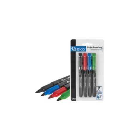 4-delige Set Permanente Markers