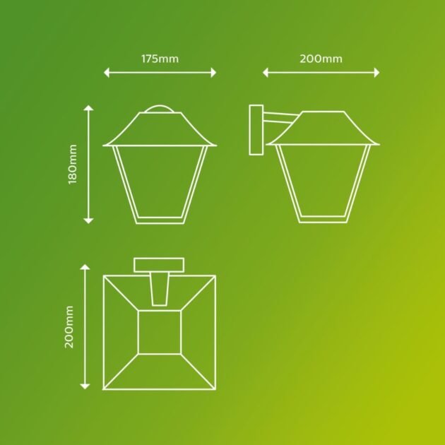 Wandlamp Alpenglow 60W - Afbeelding 3
