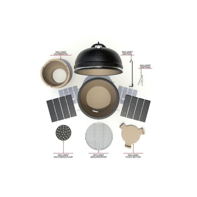 Kamado BBQ 22" Set - Afbeelding 2