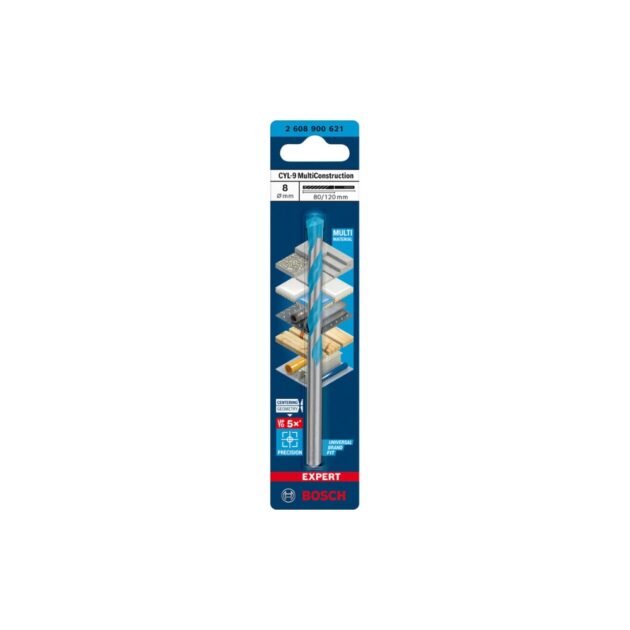Professional CYL-9 Universele Boor 8x80x120mm