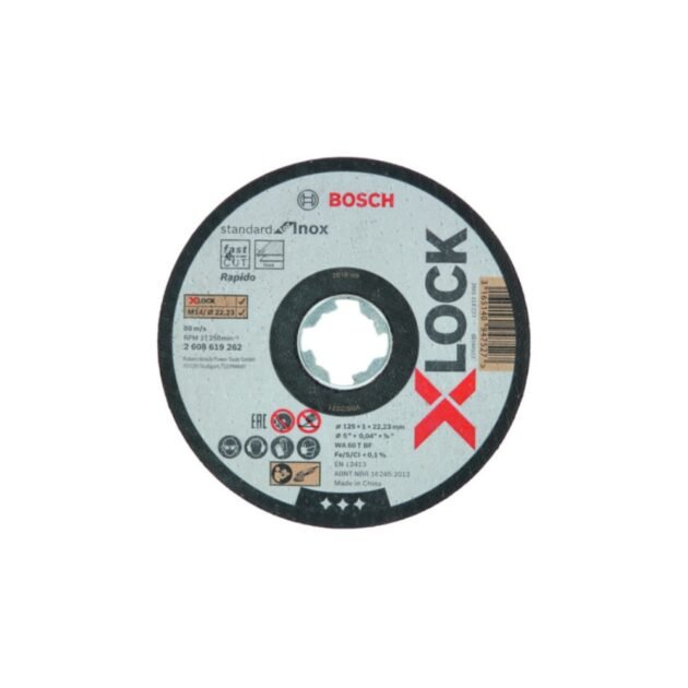 X-Lock Doorslijpschijf 125x1mm (23 stuks)