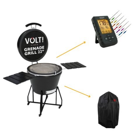 Kamado BBQ 22" Set