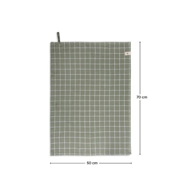 Thee & Keukenhanddoeken Set Groen - Afbeelding 2