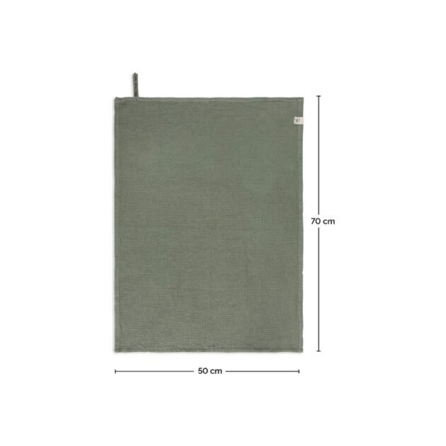 Thee & Keukenhanddoeken Set Groen - Afbeelding 4