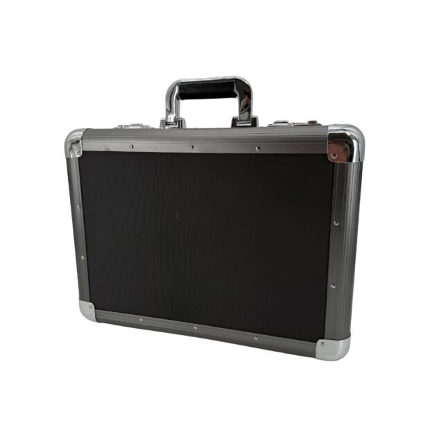 Briefcase Aluminium Zwart