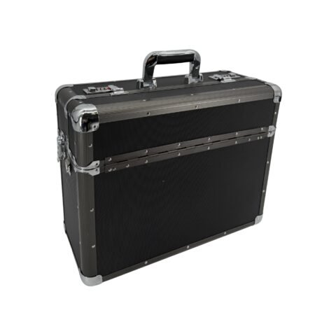 Pilotenkoffer Aluminium Zwart