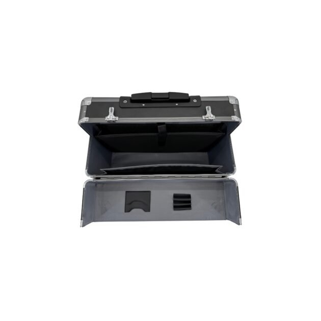 Pilotenkoffer Aluminium Trolley Zwart - Afbeelding 6