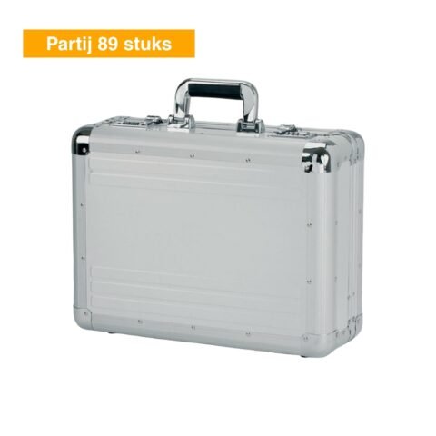 Briefcase Aluminium Zilver
