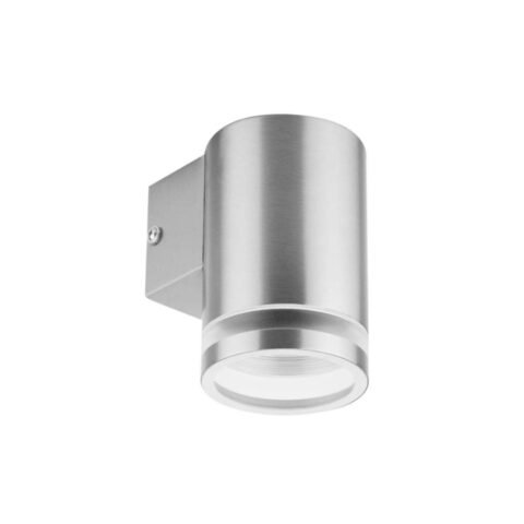 Zilveren Enkele Buitenlamp