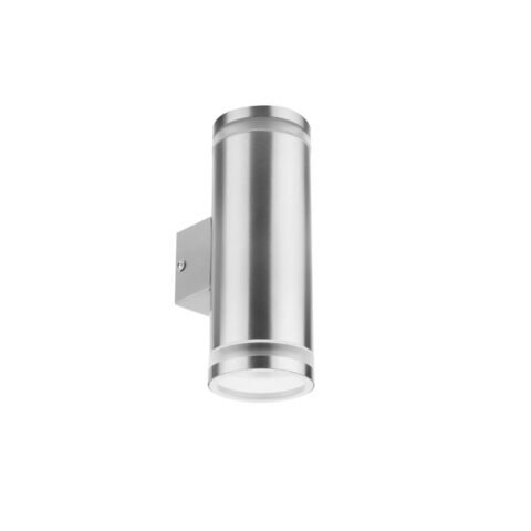 Zilveren Dubbele Buitenlamp