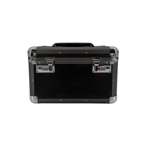 Beauty Case Aluminium Zwart