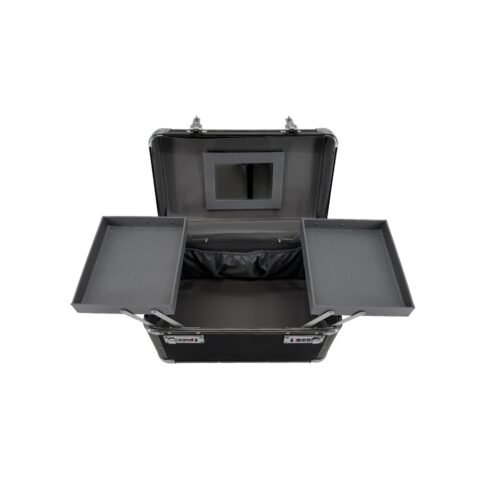 Beauty Case Aluminium Zwart