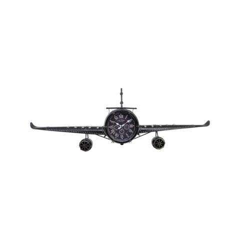 Wandklok Vliegtuig