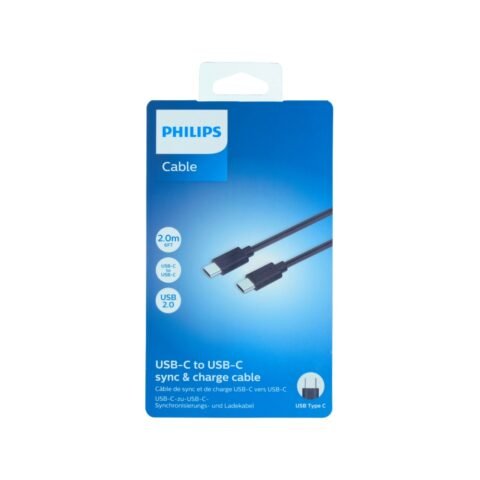 Philips USB-C naar USB-C kabel 2m