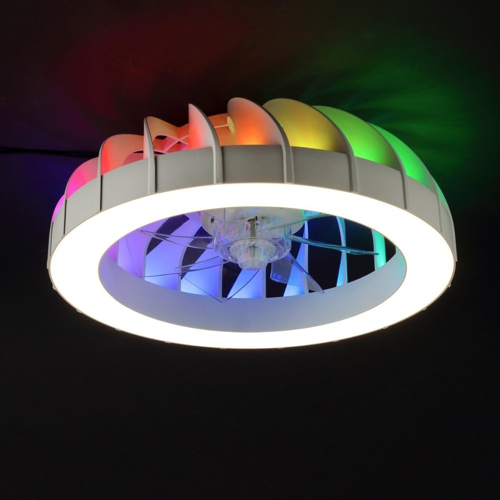 Fanora Plafondventilator Met Lamp & RGB Functie - Afbeelding 5