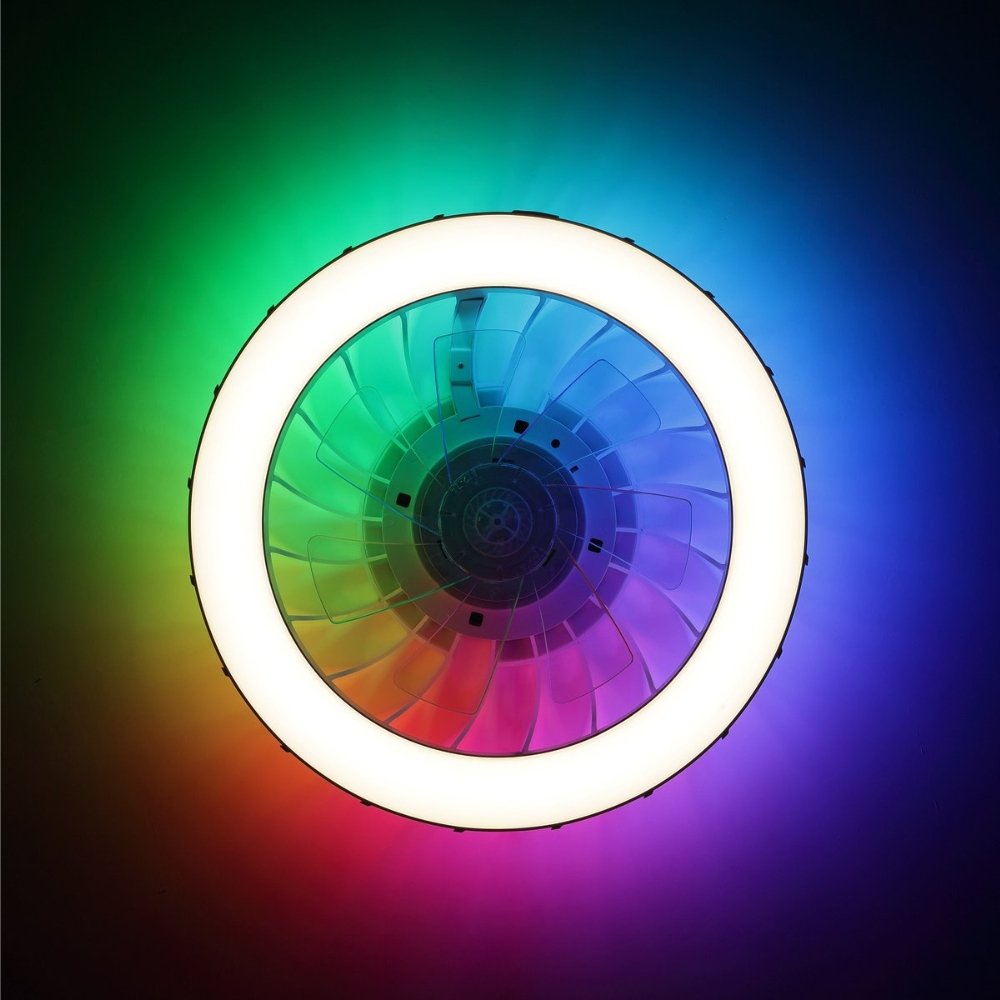 Fanora Plafondventilator Met Lamp & RGB Functie - Afbeelding 6