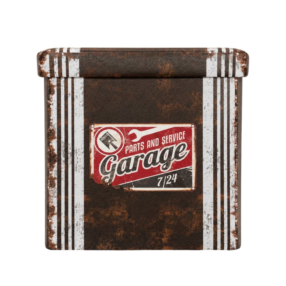 Opvouwbare Opbergbox met Zitfunctie - Garage