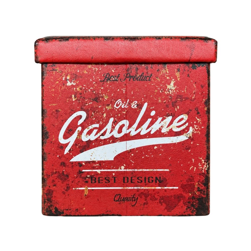 Opvouwbare Opbergbox met Zitfunctie - Gasoline